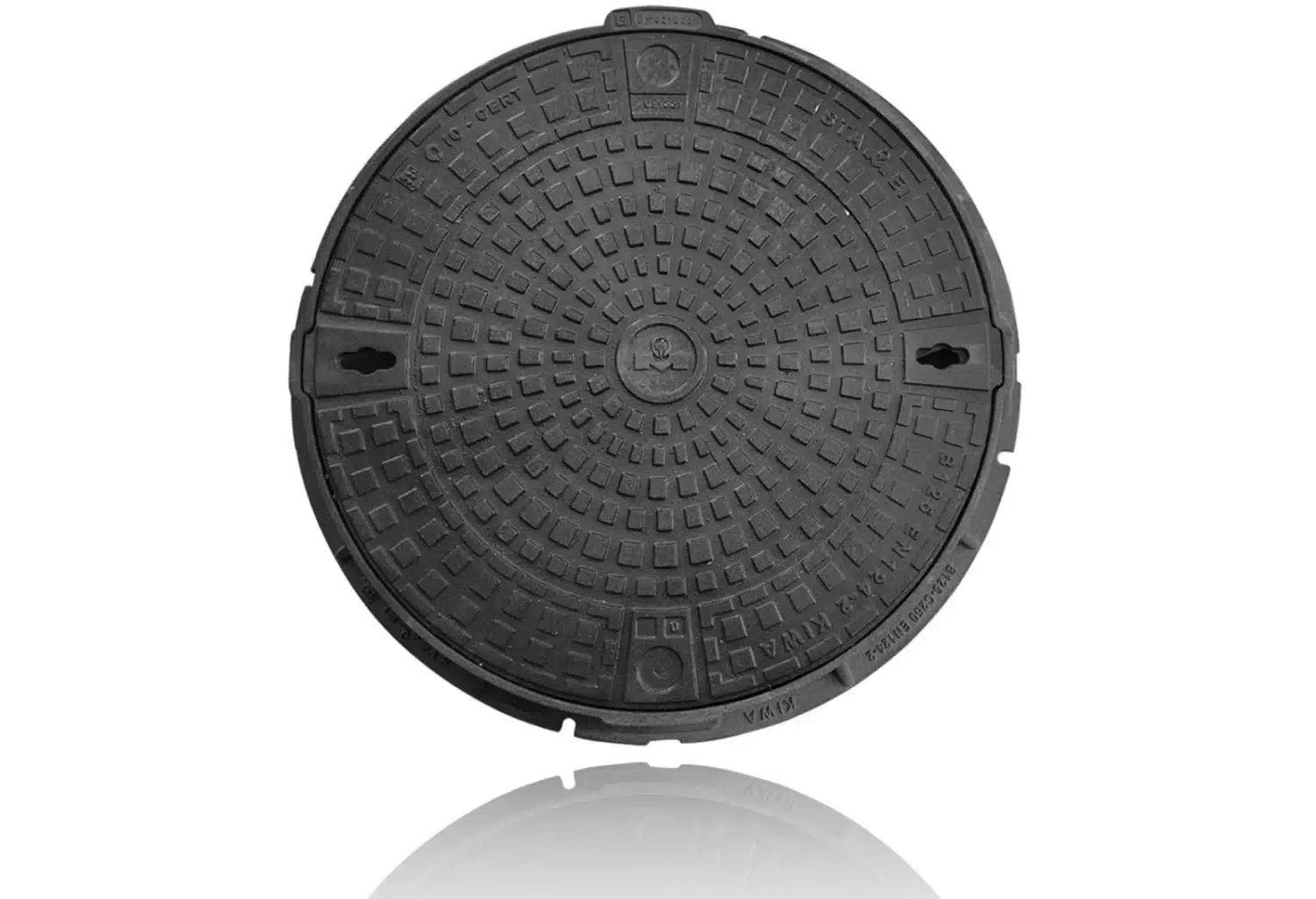 Litinový poklop - světlo