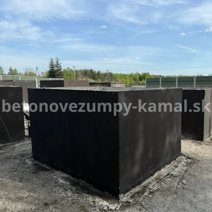 Viackomorová žumpa 24m³ - spojené vedľa seba 12m³+12m³ – Obrázok 4