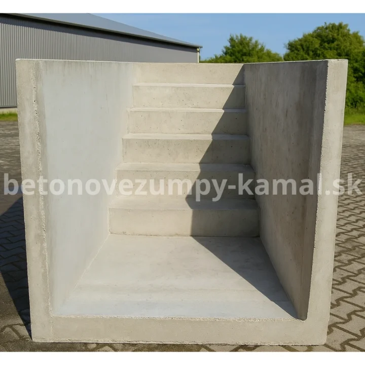 Schody do betónovej pivnice - ľavé – Obrázok 3