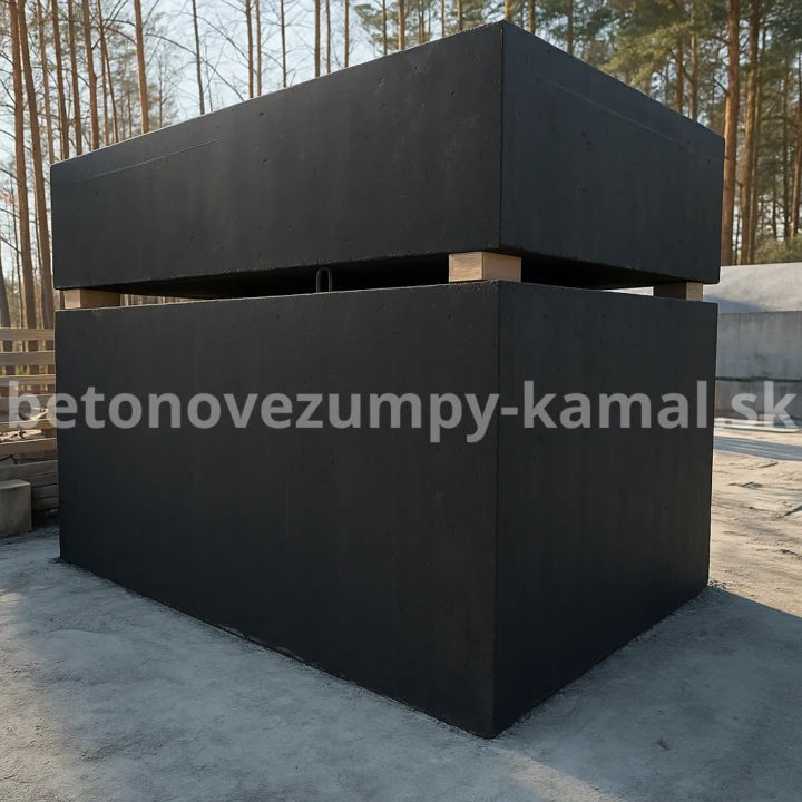 Jednokomorové nádrže 14m³ - skládané na sebe 7m³+7m³ – Obrázok 4
