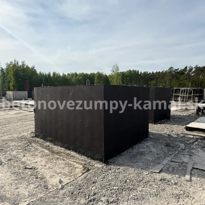 Jednokomorová monolitická nádrž na dažďovú vodu 4m³ (250x200x112cm) – Obrázok 7